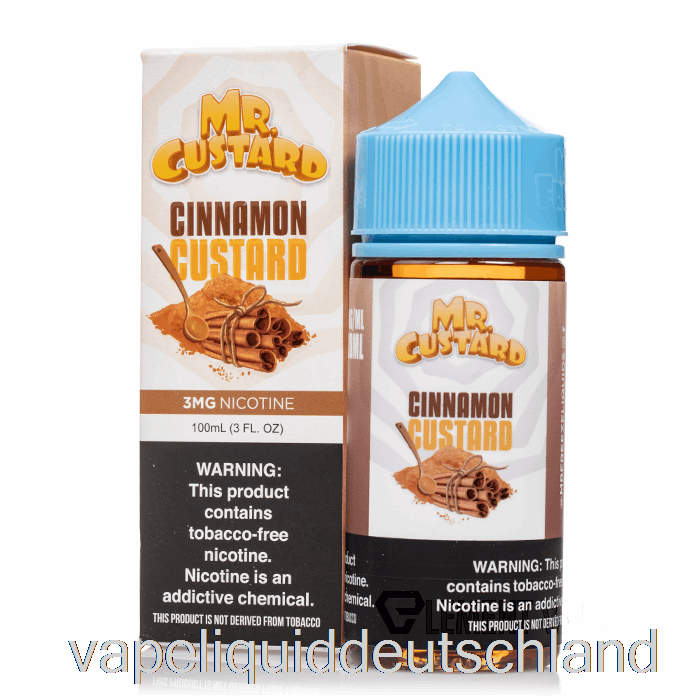 Zimtcreme – Mr. Custard – 100 Ml, 6 Mg Vape-Flüssigkeit